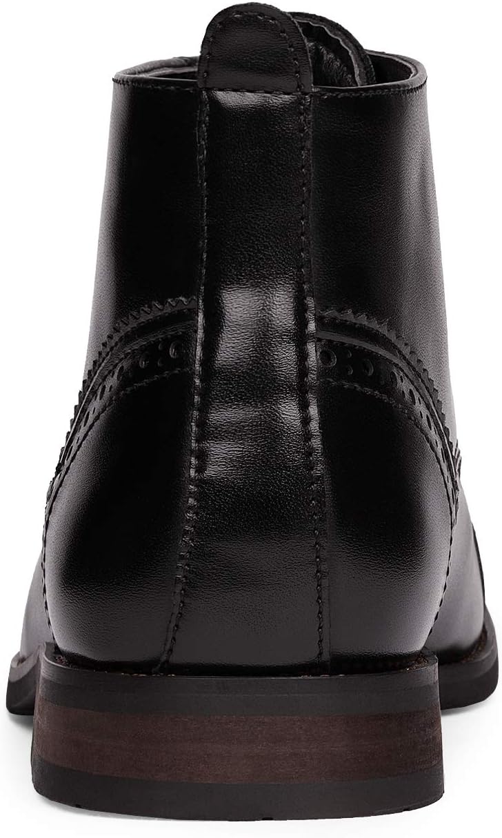 Men's Dress Ankle Boots Cap Toe Oxford Boot - Image 4