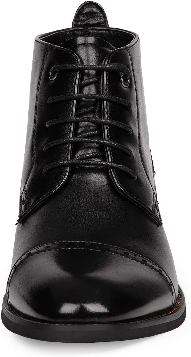 Men's Dress Ankle Boots Cap Toe Oxford Boot - Image 5
