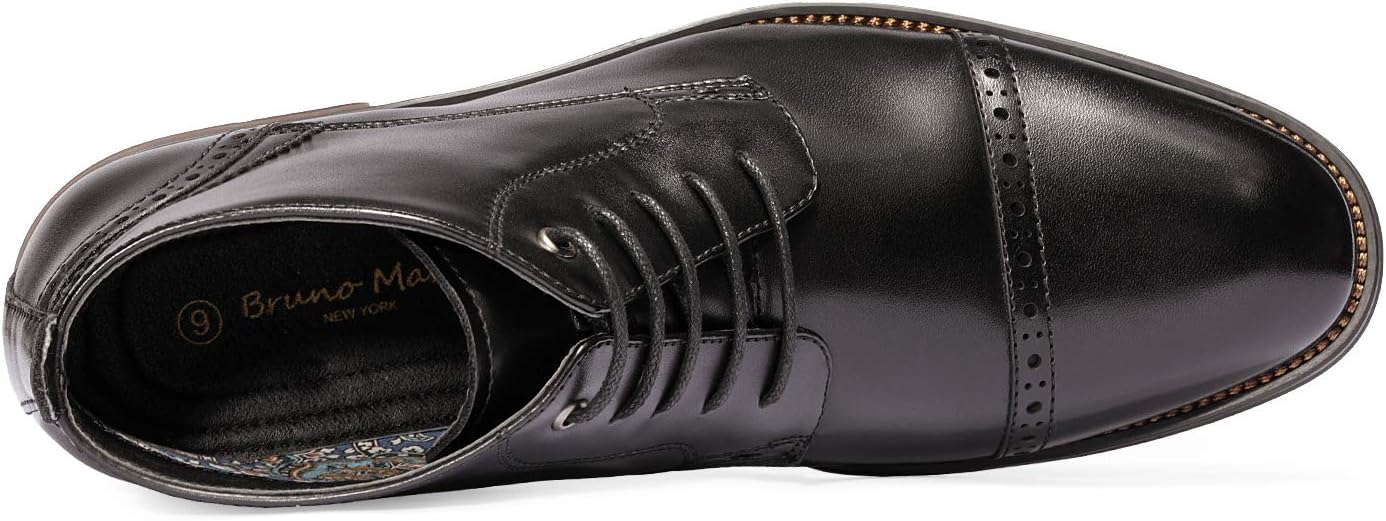 Men's Dress Ankle Boots Cap Toe Oxford Boot - Image 7
