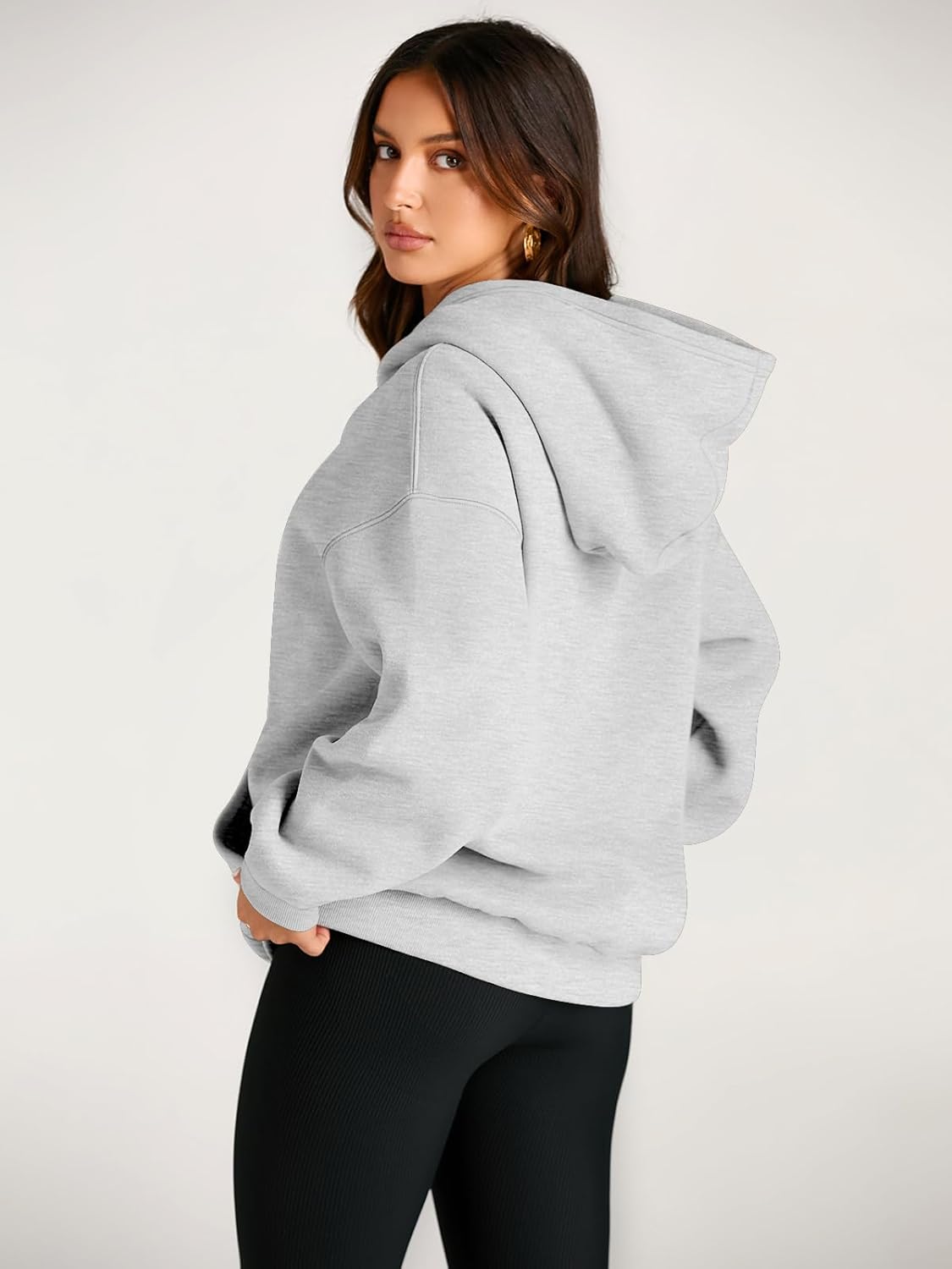 Womens Hoodies Oversized Sweatshirts Pullover Fleece Sweaters Long Sleeve Winter Fall Outfits Fashion Y2k Clothes - Image 4