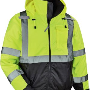 Hi Vis Bomber Safety Jacket